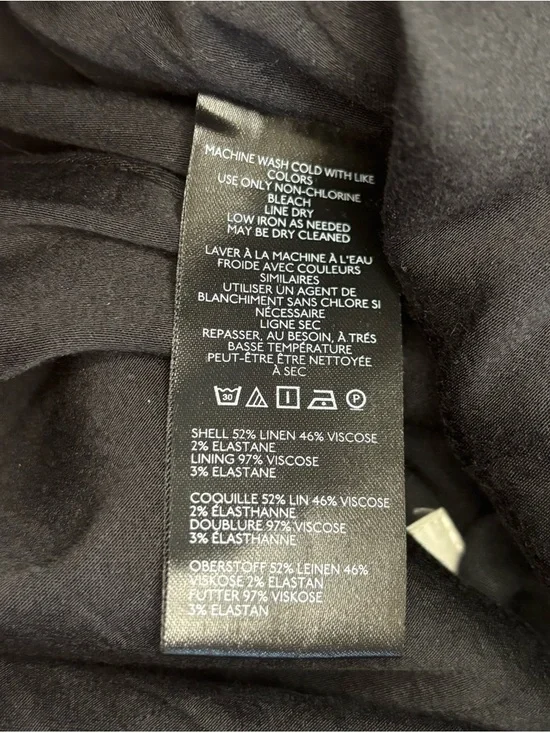 🌴Maeve Black Linen-blend Tank🌴 - Picture 10 of 10